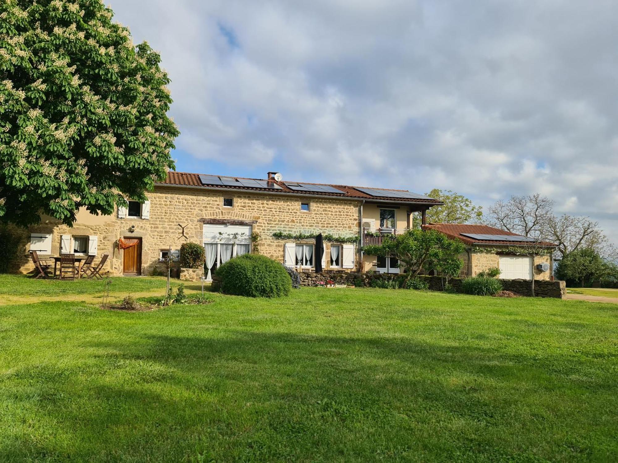 Gite Chez Tiane Saint-Flour-L'Etang Dış mekan fotoğraf